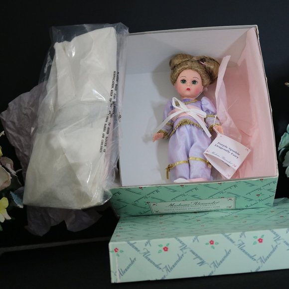 Madame Alexander Doll - Purple Sparkle Dragonfly Fairy - Picture 1 of 7